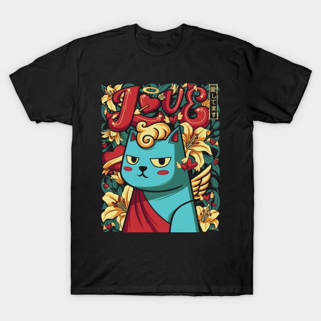 CatSoki Cupid T-Shirt by CatSoki